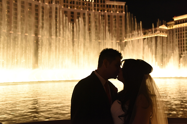 Las Vegas Wedding Ceremony at Chapel of the Flowers