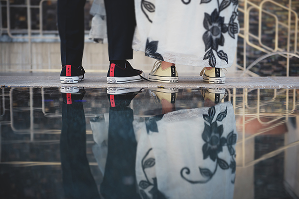 Las Vegas Wedding Ceremony at Chapel of the Flowers