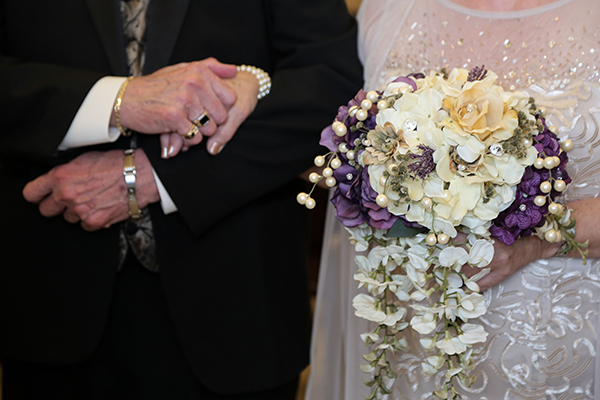 Las Vegas Wedding Ceremony at Chapel of the Flowers