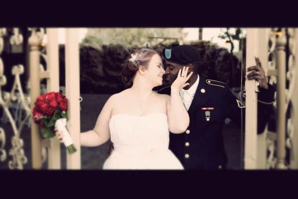 Las Vegas Wedding Ceremony at Chapel of the Flowers