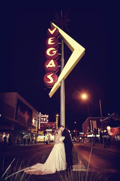Las Vegas Wedding Ceremony at Chapel of the Flowers