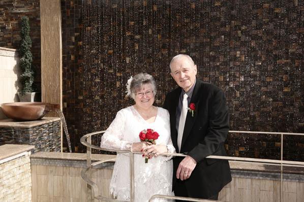 Las Vegas Wedding Ceremony at Chapel of the Flowers