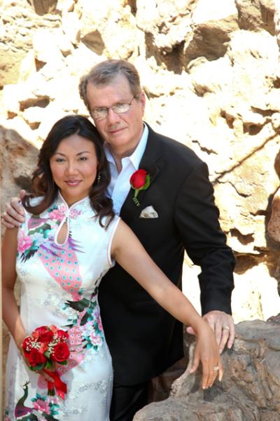 Las Vegas Wedding Ceremony at Chapel of the Flowers