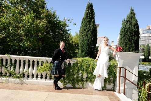 Las Vegas Wedding Ceremony at Chapel of the Flowers