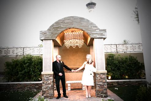 Las Vegas Wedding Ceremony at Chapel of the Flowers
