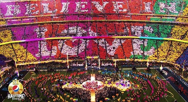 Super Bowl Halftime Show Believe in Love from Here I am Blog