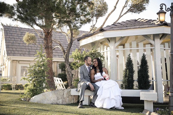 Chapel of the  Flowers Green on Your Las Vegas Wedding Day