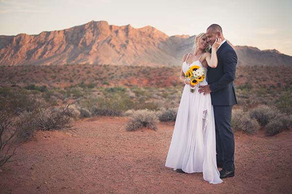 Valley of Fire weddings for a boho chic wedding theme