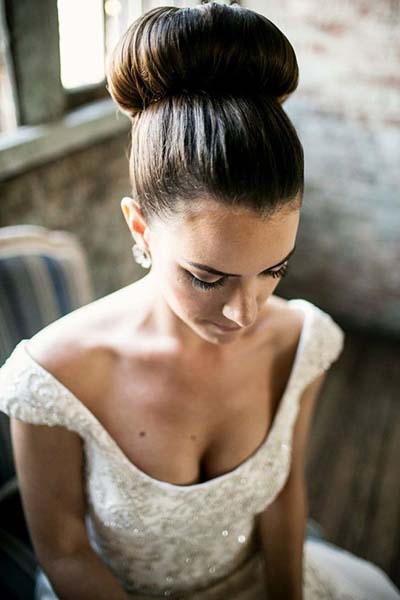 Bridal Hairstyles :: Ballerina Bun