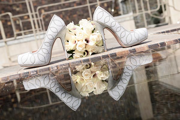 Wedding Day Shoes :: How to Break In your wedding heels
