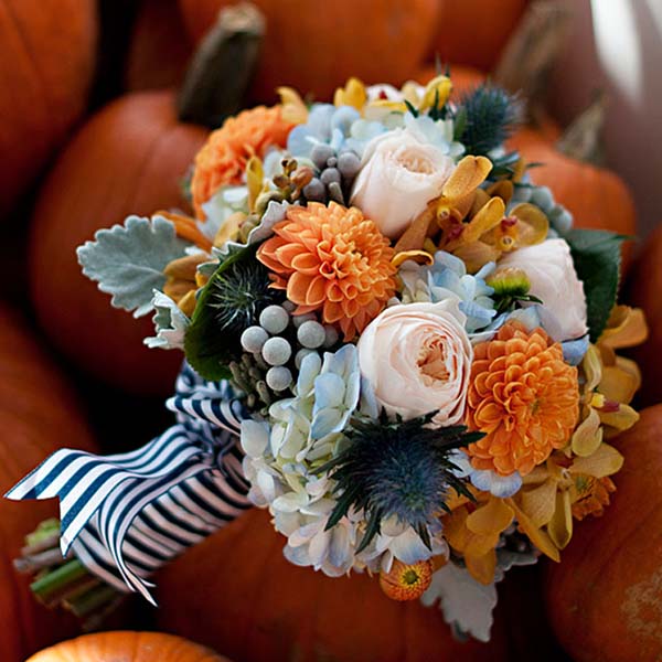 Bridal Bouquet for Fall Weddings