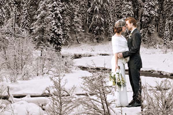 Winter wedding ideas and a festive and romantic wedding