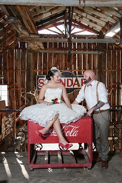 Nelsons Landing Wedding Photos near Las Vegas :: Rockabilly Weddings