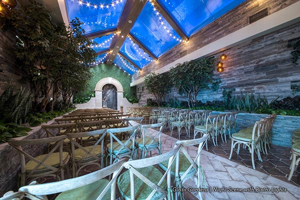 Barn Weddings in Las Vegas at Chapel of the Flowers in Glass Gardens