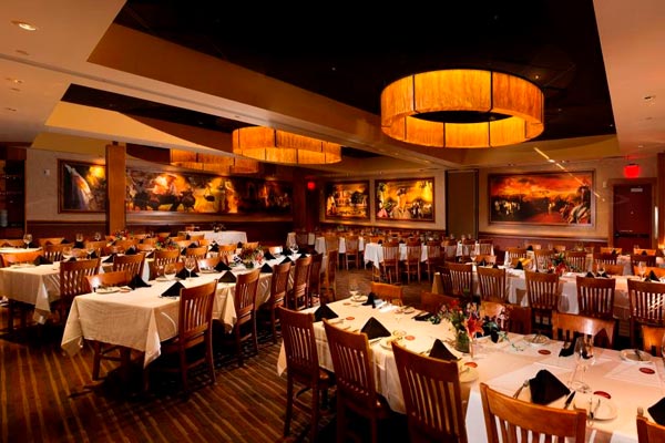 Unique Las Vegas Wedding Reception Venue | Brazilian Steakhouse Large Private Room | Destination Weddings