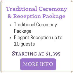 Affordable Las Vegas Wedding Package includes Ceremony and Reception