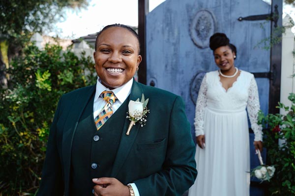 Women's Tuxedo | LGBTQ Wedding Ideas | Same-Sex Wedding Ideas